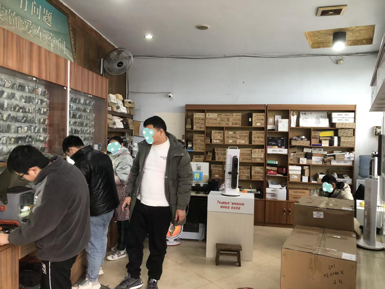 客户到店实景